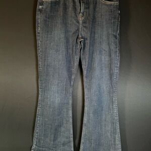 Rock&Roll Denim High Rise Trouser Welt Pockets New with Tags size 33 x 34